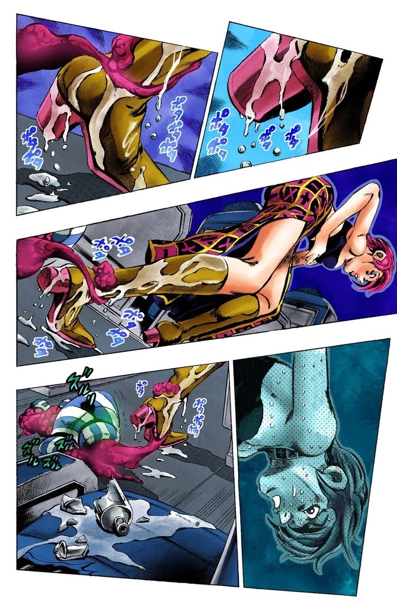 JoJo's Bizarre Adventure Part 5 - Vento Aureo (Official Colored) Chapter 98 page 12 - Chapter 98: Notorious B I G Part 5