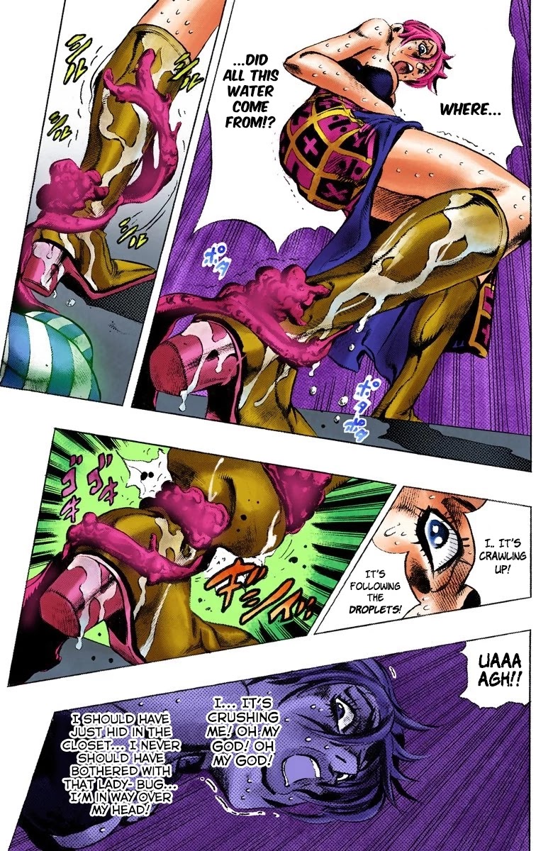 JoJo's Bizarre Adventure Part 5 - Vento Aureo (Official Colored) Chapter 98 page 13 - Chapter 98: Notorious B I G Part 5