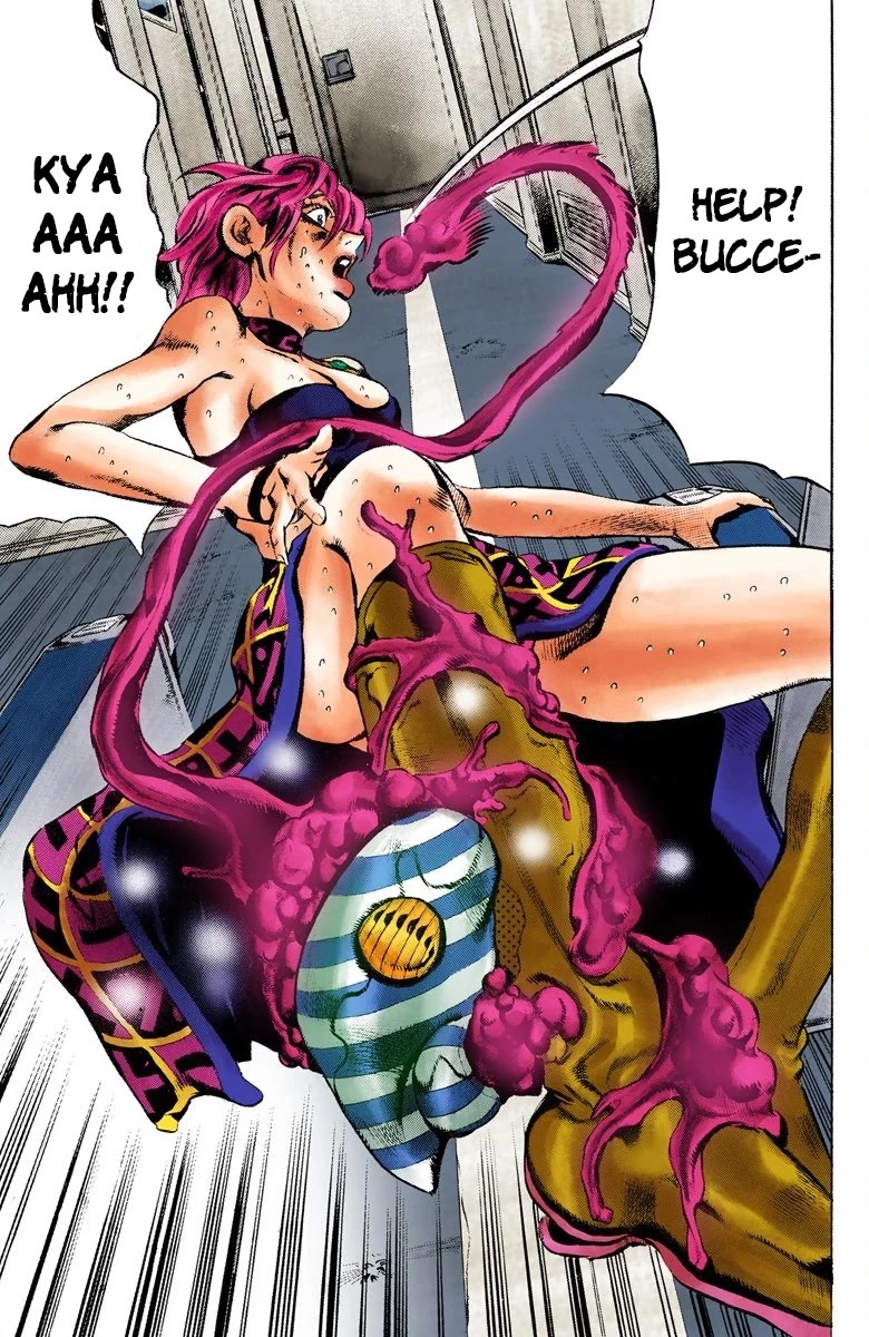 JoJo's Bizarre Adventure Part 5 - Vento Aureo (Official Colored) Chapter 98 page 15 - Chapter 98: Notorious B I G Part 5