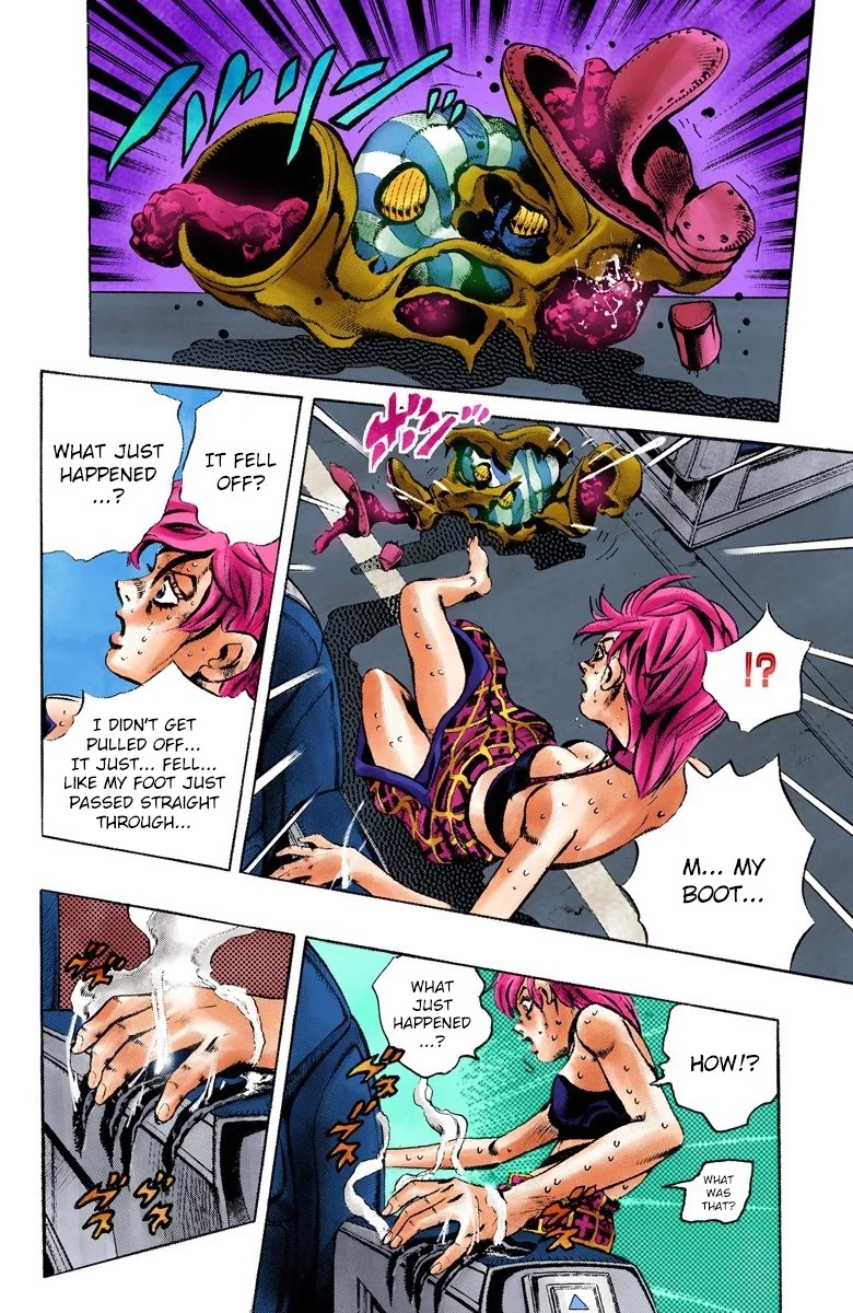 JoJo's Bizarre Adventure Part 5 - Vento Aureo (Official Colored) Chapter 98 page 17 - Chapter 98: Notorious B I G Part 5