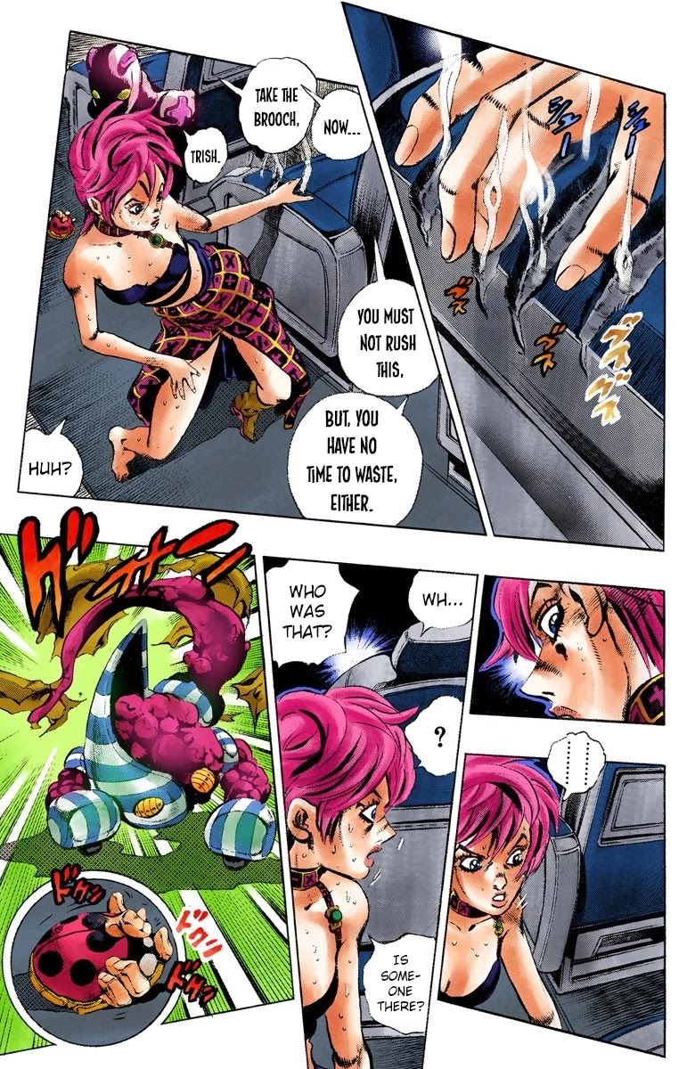 JoJo's Bizarre Adventure Part 5 - Vento Aureo (Official Colored) Chapter 98 page 18 - Chapter 98: Notorious B I G Part 5