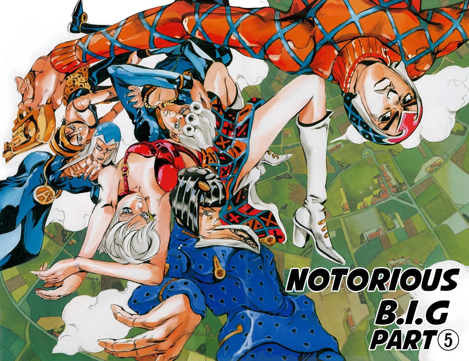 JoJo's Bizarre Adventure Part 5 - Vento Aureo (Official Colored) Chapter 98 page 3 - Chapter 98: Notorious B I G Part 5