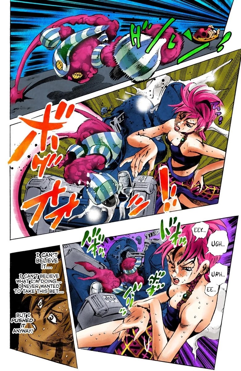 JoJo's Bizarre Adventure Part 5 - Vento Aureo (Official Colored) Chapter 98 page 8 - Chapter 98: Notorious B I G Part 5