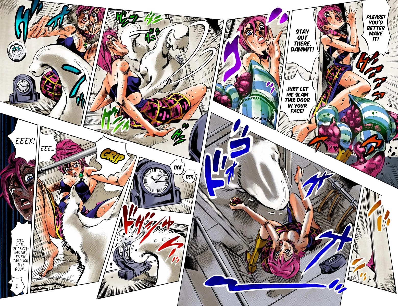 JoJo's Bizarre Adventure Part 5 - Vento Aureo (Official Colored) Chapter 99 page 11 - Chapter 99: Notorious B I G Part 6
