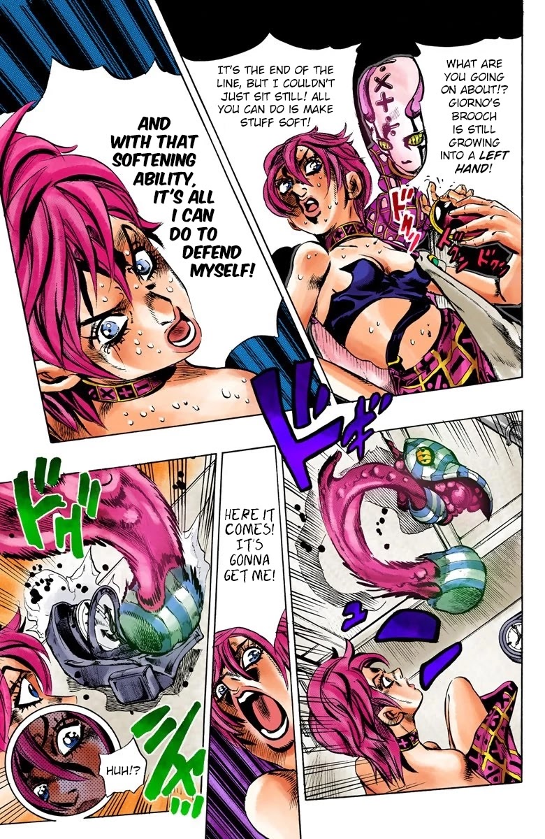 JoJo's Bizarre Adventure Part 5 - Vento Aureo (Official Colored) Chapter 99 page 13 - Chapter 99: Notorious B I G Part 6