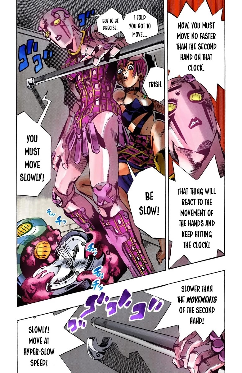 JoJo's Bizarre Adventure Part 5 - Vento Aureo (Official Colored) Chapter 99 page 16 - Chapter 99: Notorious B I G Part 6