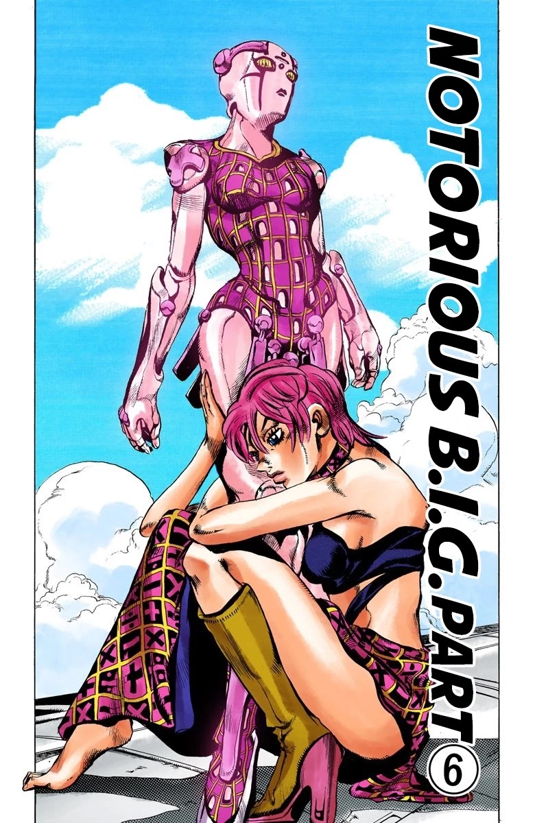 JoJo's Bizarre Adventure Part 5 - Vento Aureo (Official Colored) Chapter 99 page 2 - Chapter 99: Notorious B I G Part 6