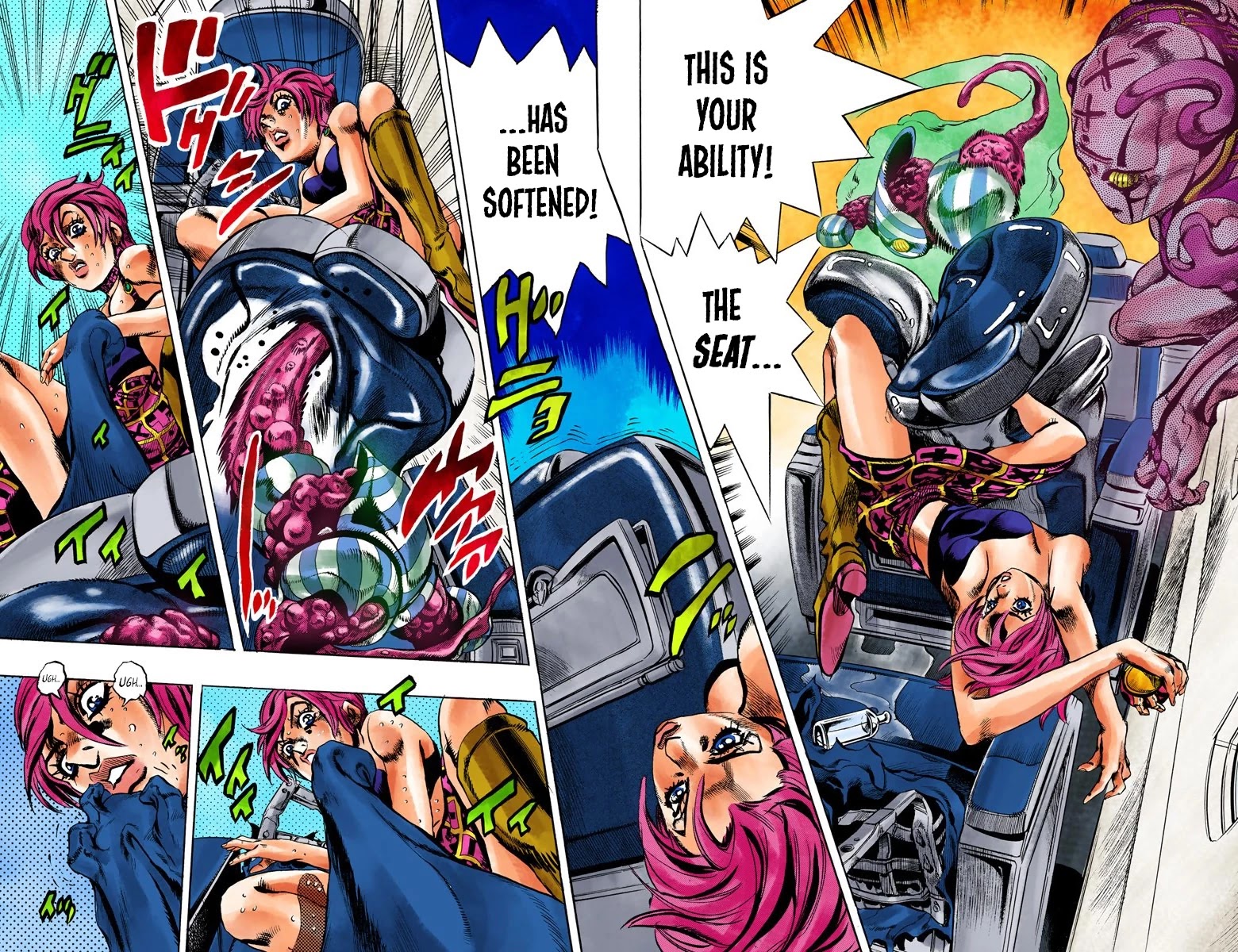 JoJo's Bizarre Adventure Part 5 - Vento Aureo (Official Colored) Chapter 99 page 6 - Chapter 99: Notorious B I G Part 6