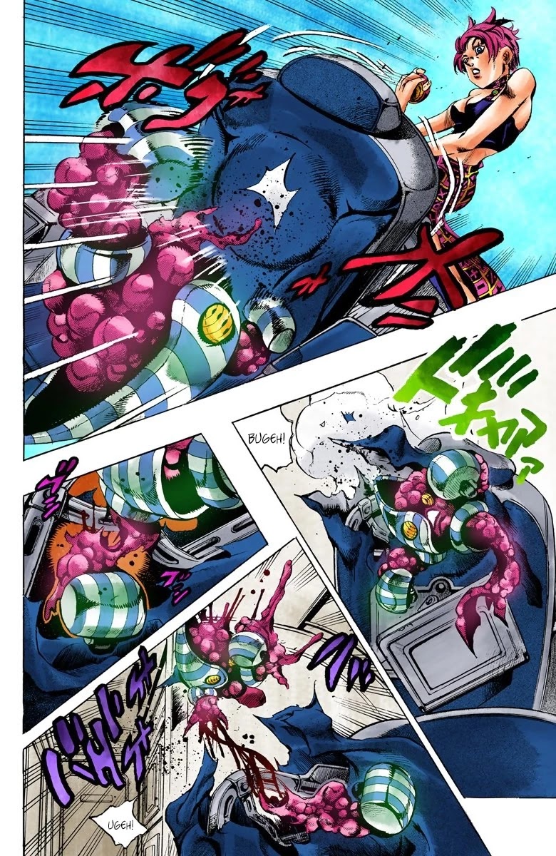 JoJo's Bizarre Adventure Part 5 - Vento Aureo (Official Colored) Chapter 99 page 7 - Chapter 99: Notorious B I G Part 6