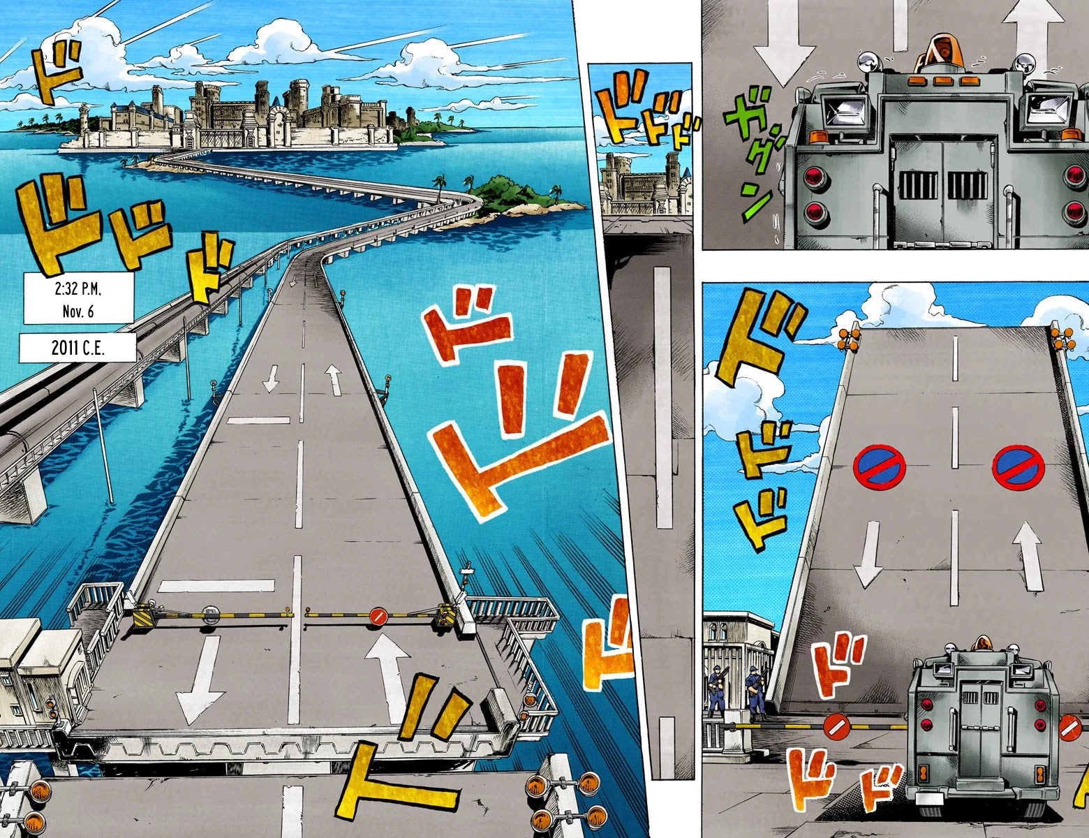 JoJo's Bizarre Adventure Part 6 - Stone Ocean (Official Colored) Chapter 1 page 23 - Chapter 1: Stone Ocean Part 1