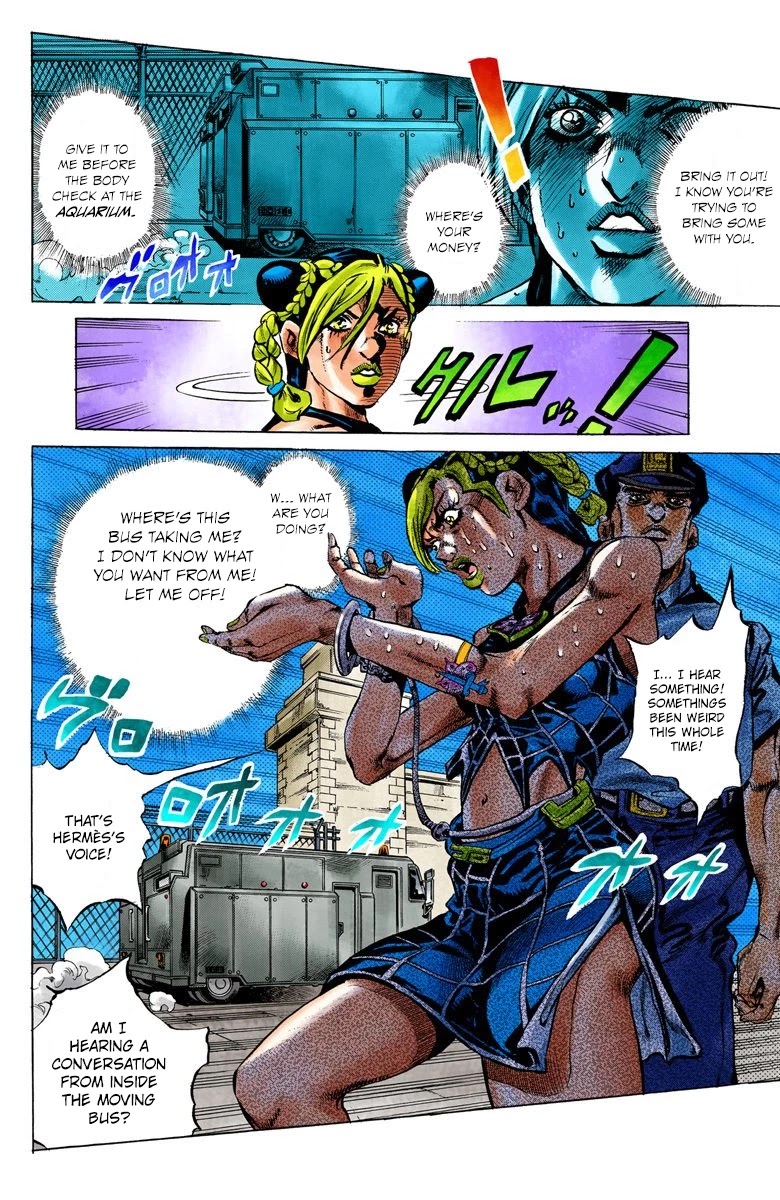 JoJo's Bizarre Adventure Part 6 - Stone Ocean (Official Colored) Chapter 1 page 31 - Chapter 1: Stone Ocean Part 1