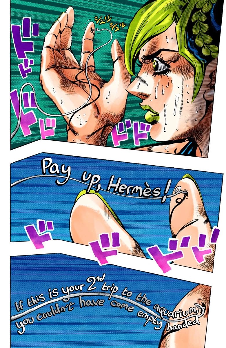JoJo's Bizarre Adventure Part 6 - Stone Ocean (Official Colored) Chapter 1 page 33 - Chapter 1: Stone Ocean Part 1