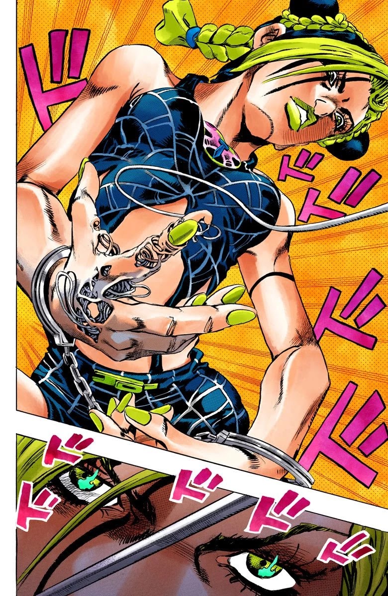 JoJo's Bizarre Adventure Part 6 - Stone Ocean (Official Colored) Chapter 1 page 39 - Chapter 1: Stone Ocean Part 1