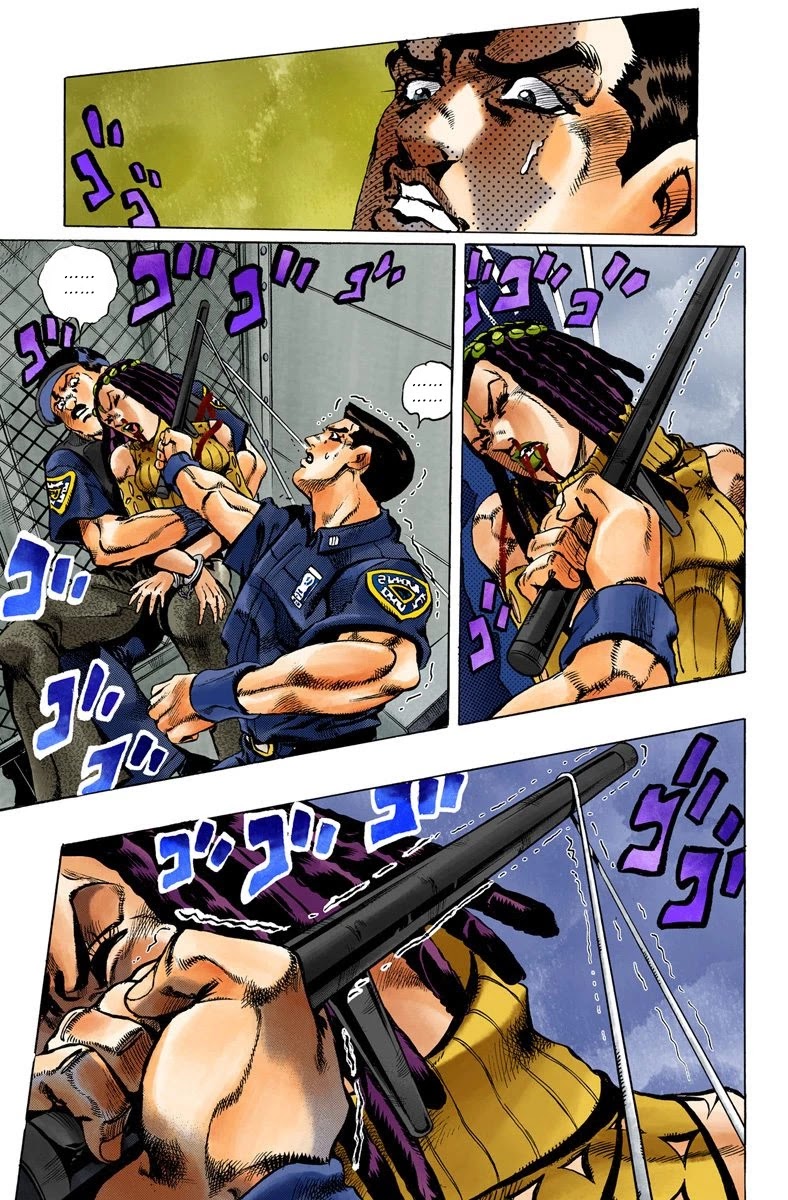JoJo's Bizarre Adventure Part 6 - Stone Ocean (Official Colored) Chapter 1 page 42 - Chapter 1: Stone Ocean Part 1