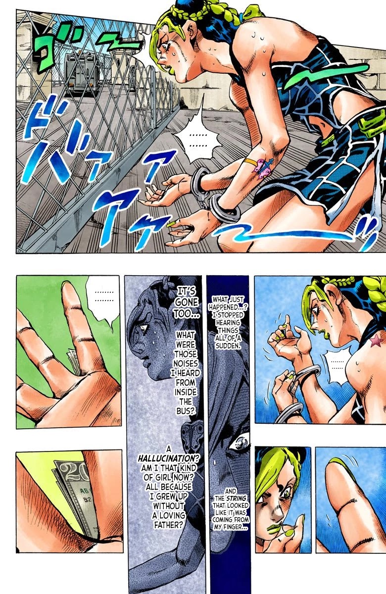 JoJo's Bizarre Adventure Part 6 - Stone Ocean (Official Colored) Chapter 1 page 44 - Chapter 1: Stone Ocean Part 1