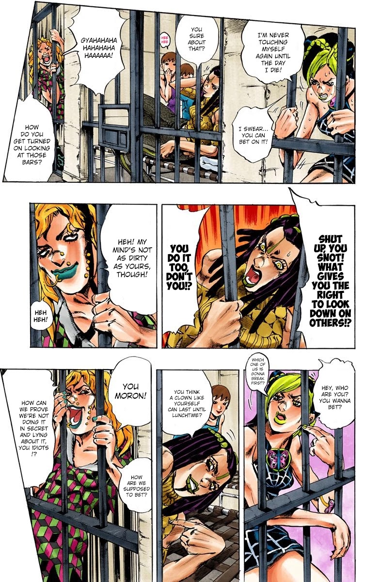 JoJo's Bizarre Adventure Part 6 - Stone Ocean (Official Colored) Chapter 1 page 9 - Chapter 1: Stone Ocean Part 1