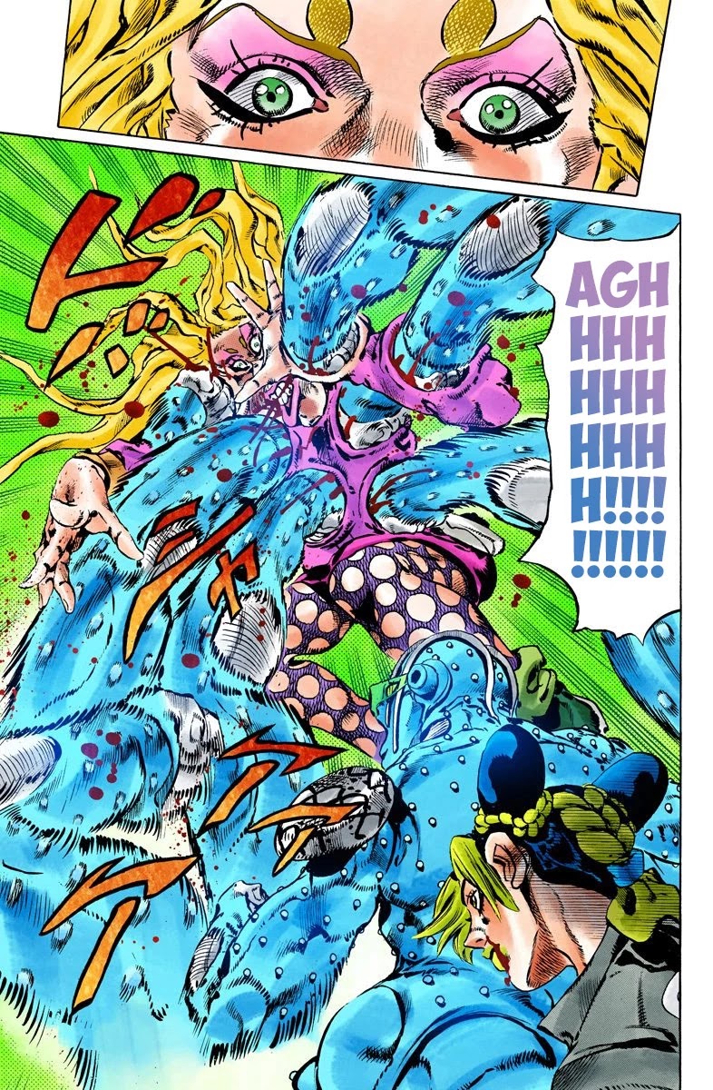 JoJo's Bizarre Adventure Part 6 - Stone Ocean (Official Colored) Chapter 101 page 21 - Chapter 101: Jail House Lock! Part 6