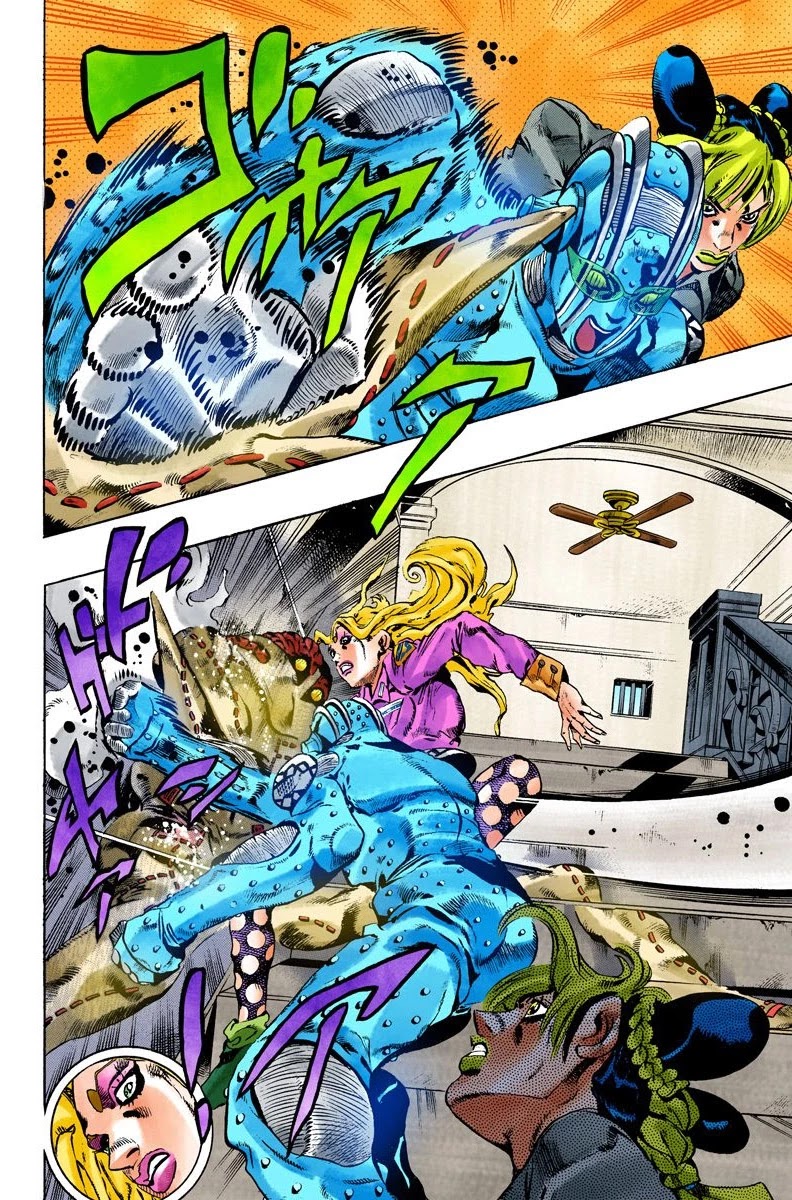JoJo's Bizarre Adventure Part 6 - Stone Ocean (Official Colored) Chapter 101 page 6 - Chapter 101: Jail House Lock! Part 6