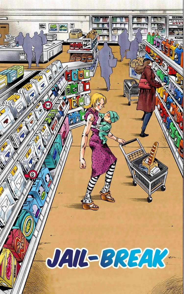 JoJo's Bizarre Adventure Part 6 - Stone Ocean (Official Colored) Chapter 102 page 2 - Chapter 102: Jail-Break