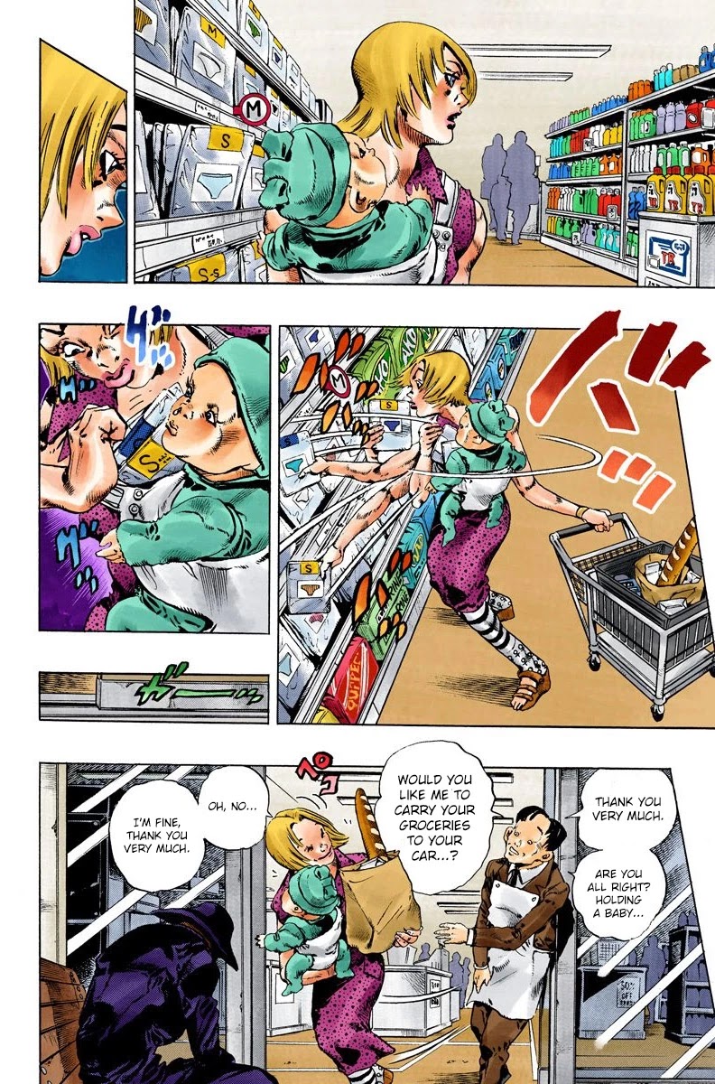 JoJo's Bizarre Adventure Part 6 - Stone Ocean (Official Colored) Chapter 102 page 3 - Chapter 102: Jail-Break