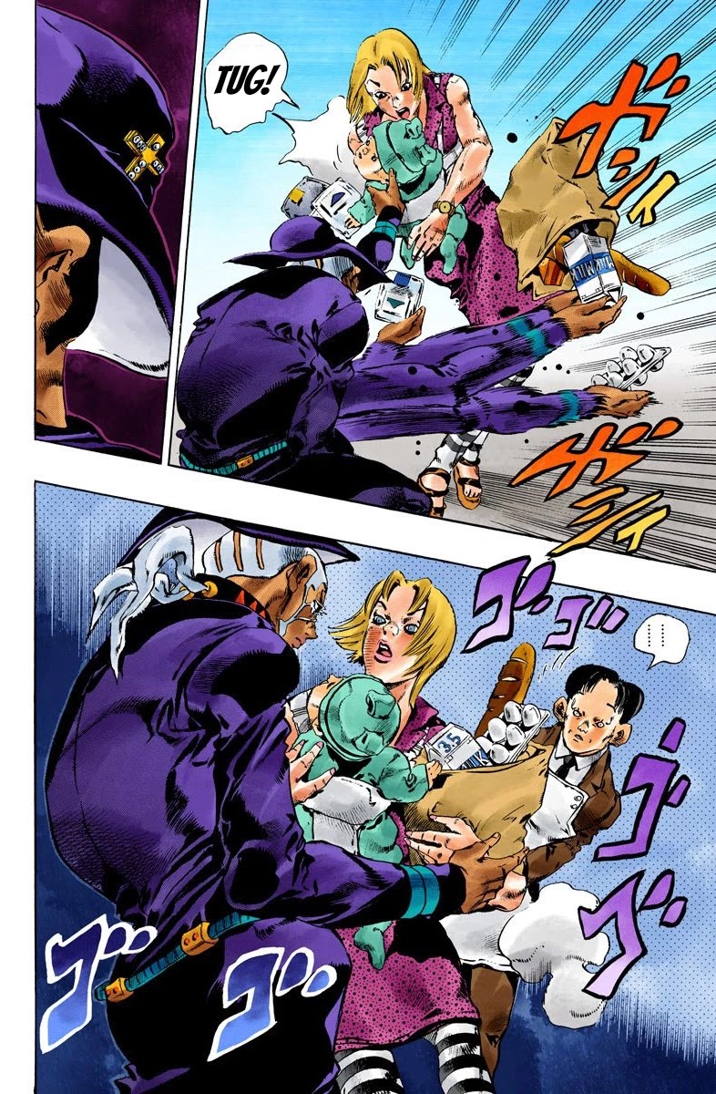 JoJo's Bizarre Adventure Part 6 - Stone Ocean (Official Colored) Chapter 102 page 5 - Chapter 102: Jail-Break