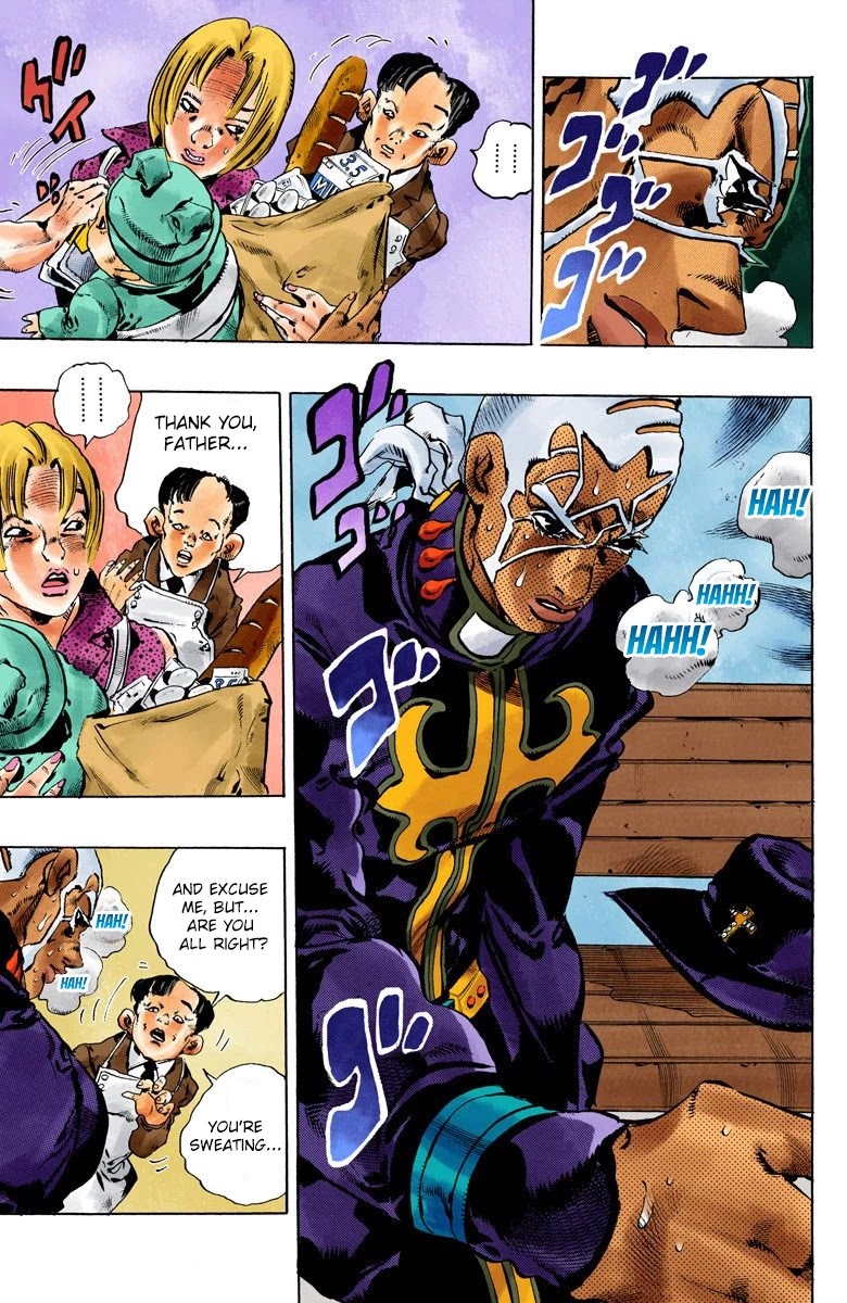 JoJo's Bizarre Adventure Part 6 - Stone Ocean (Official Colored) Chapter 102 page 6 - Chapter 102: Jail-Break