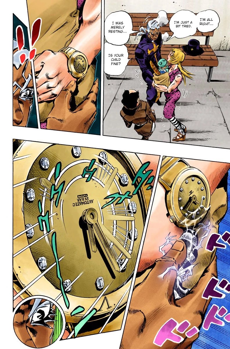 JoJo's Bizarre Adventure Part 6 - Stone Ocean (Official Colored) Chapter 102 page 7 - Chapter 102: Jail-Break