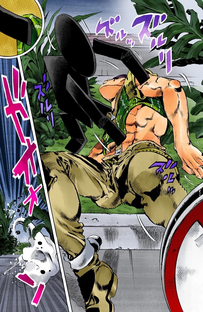 JoJo's Bizarre Adventure Part 6 - Stone Ocean (Official Colored) Chapter 103 page 17 - Chapter 103: The 3 Men Who Were Carried To The Hospital