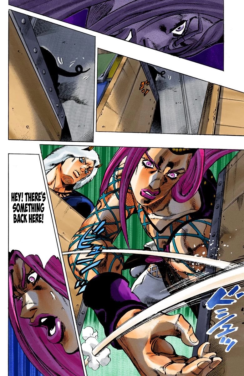 JoJo's Bizarre Adventure Part 6 - Stone Ocean (Official Colored) Chapter 104 page 15 - Chapter 104: Bohemian Rhapsody Part 1