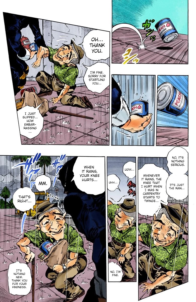 JoJo's Bizarre Adventure Part 6 - Stone Ocean (Official Colored) Chapter 104 page 3 - Chapter 104: Bohemian Rhapsody Part 1