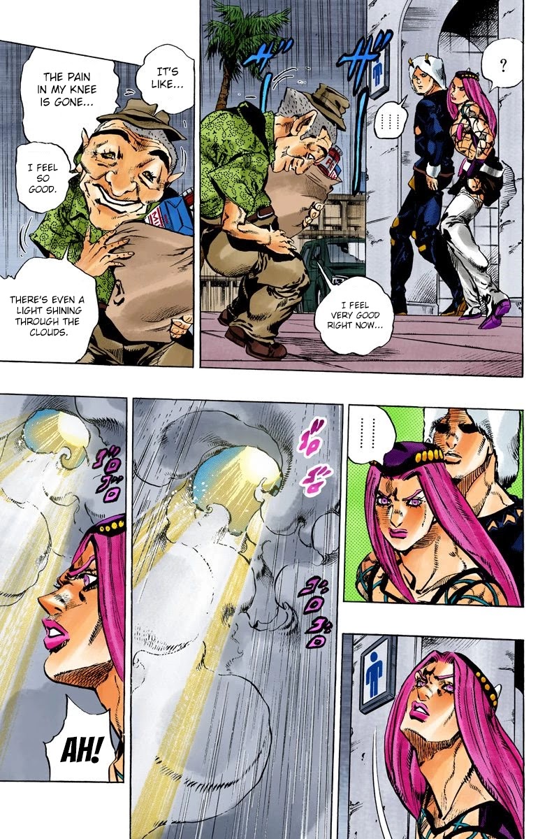 JoJo's Bizarre Adventure Part 6 - Stone Ocean (Official Colored) Chapter 104 page 9 - Chapter 104: Bohemian Rhapsody Part 1