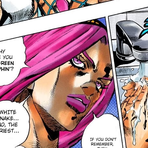 JoJo's Bizarre Adventure Part 6 - Stone Ocean (Official Colored) Chapter 104: Bohemian Rhapsody Part 1 cover