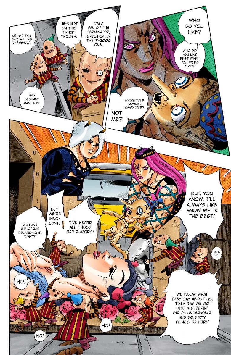 JoJo's Bizarre Adventure Part 6 - Stone Ocean (Official Colored) Chapter 105 page 10 - Chapter 105: Bohemian Rhapsody Part 2