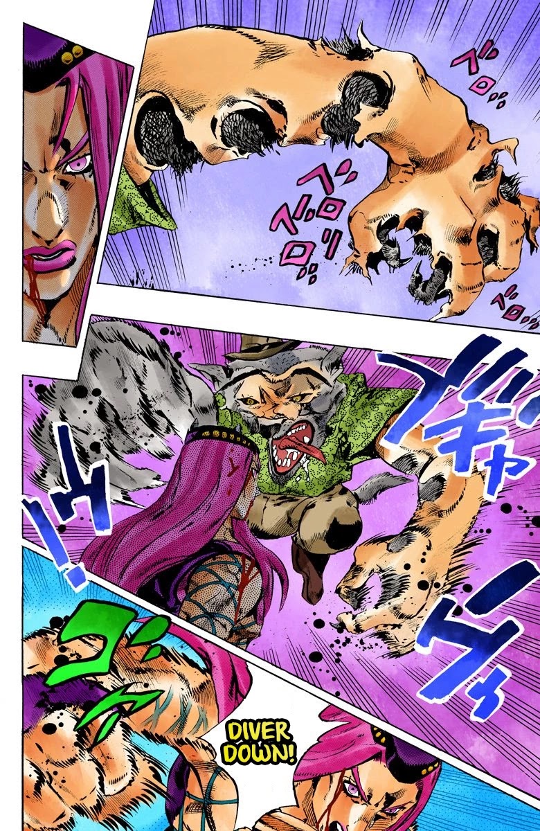 JoJo's Bizarre Adventure Part 6 - Stone Ocean (Official Colored) Chapter 106 page 15 - Chapter 106: Bohemian Rhapsody Part 3