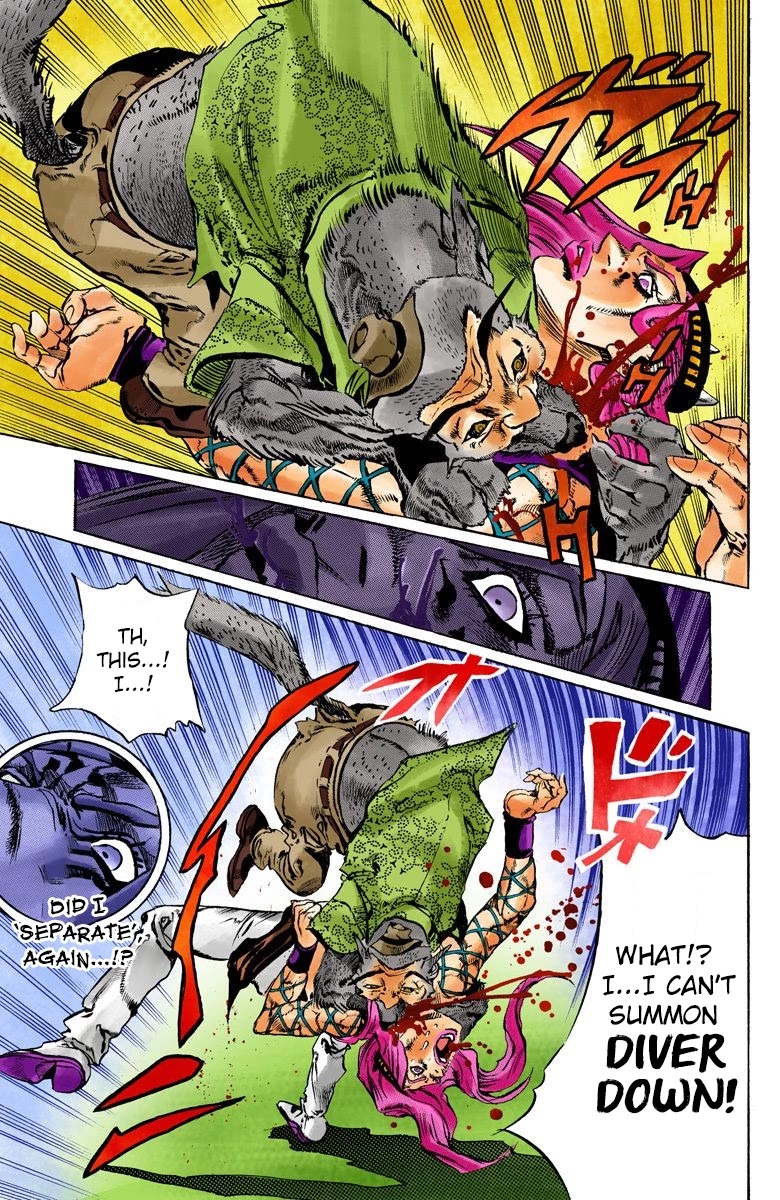 JoJo's Bizarre Adventure Part 6 - Stone Ocean (Official Colored) Chapter 106 page 16 - Chapter 106: Bohemian Rhapsody Part 3