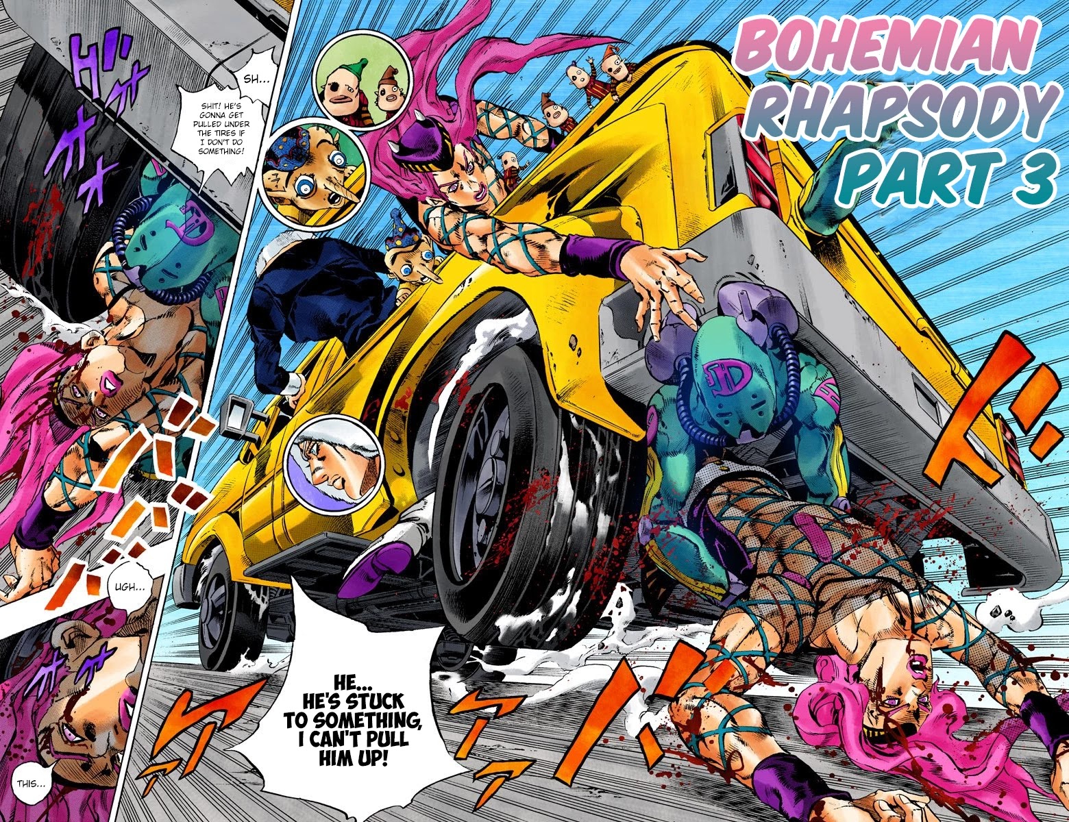 JoJo's Bizarre Adventure Part 6 - Stone Ocean (Official Colored) Chapter 106 page 2 - Chapter 106: Bohemian Rhapsody Part 3