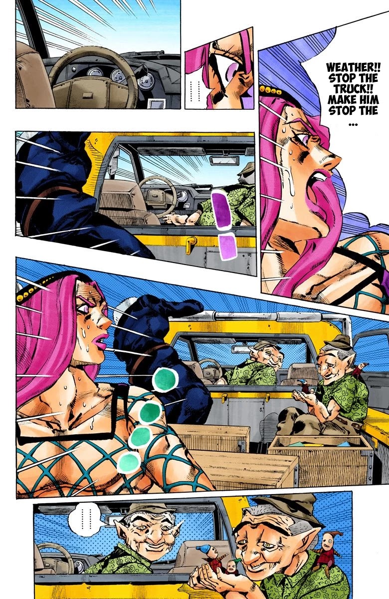 JoJo's Bizarre Adventure Part 6 - Stone Ocean (Official Colored) Chapter 106 page 3 - Chapter 106: Bohemian Rhapsody Part 3