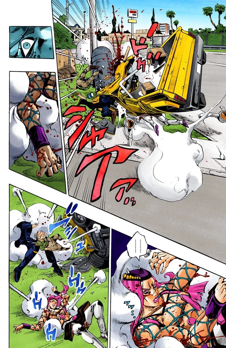 JoJo's Bizarre Adventure Part 6 - Stone Ocean (Official Colored) Chapter 106 page 5 - Chapter 106: Bohemian Rhapsody Part 3