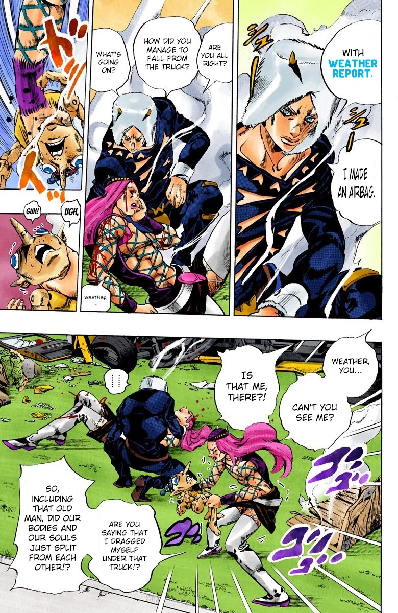 JoJo's Bizarre Adventure Part 6 - Stone Ocean (Official Colored) Chapter 106 page 6 - Chapter 106: Bohemian Rhapsody Part 3