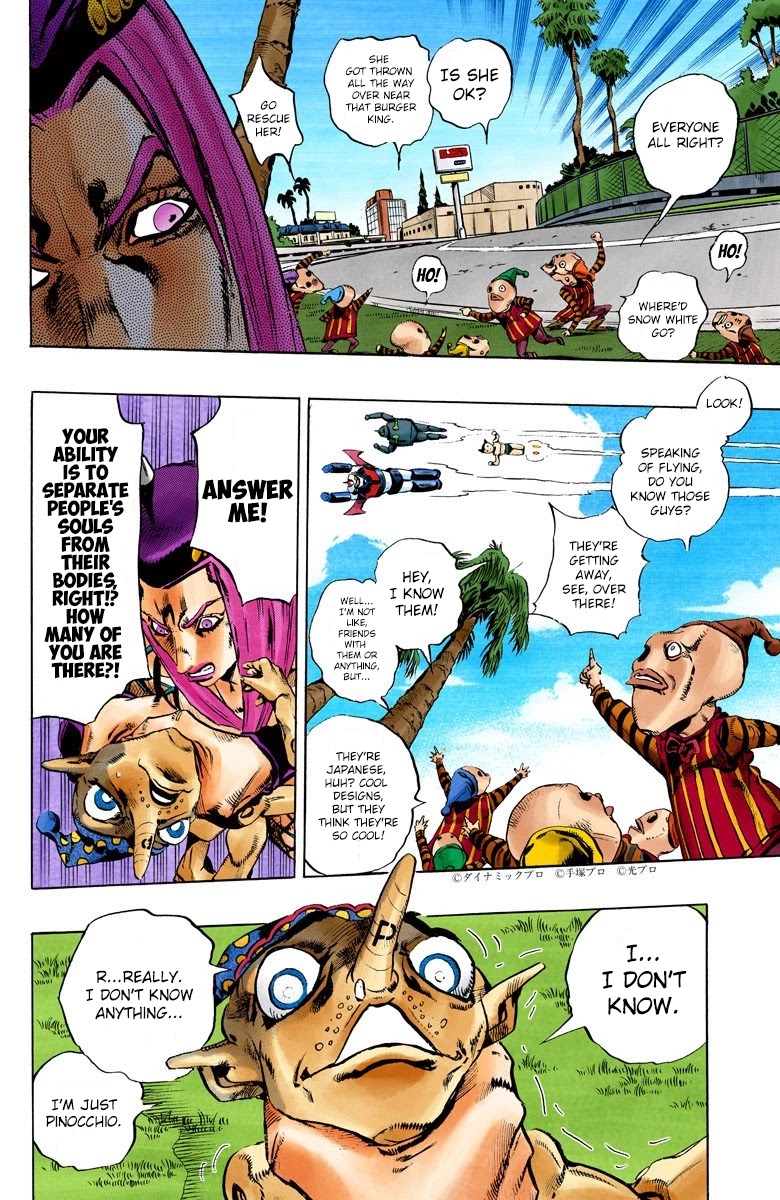 JoJo's Bizarre Adventure Part 6 - Stone Ocean (Official Colored) Chapter 106 page 7 - Chapter 106: Bohemian Rhapsody Part 3
