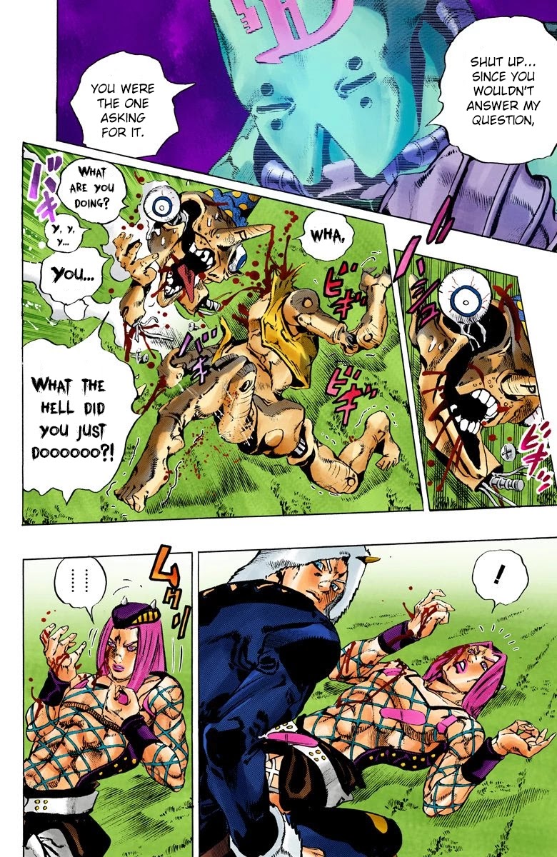 JoJo's Bizarre Adventure Part 6 - Stone Ocean (Official Colored) Chapter 106 page 9 - Chapter 106: Bohemian Rhapsody Part 3