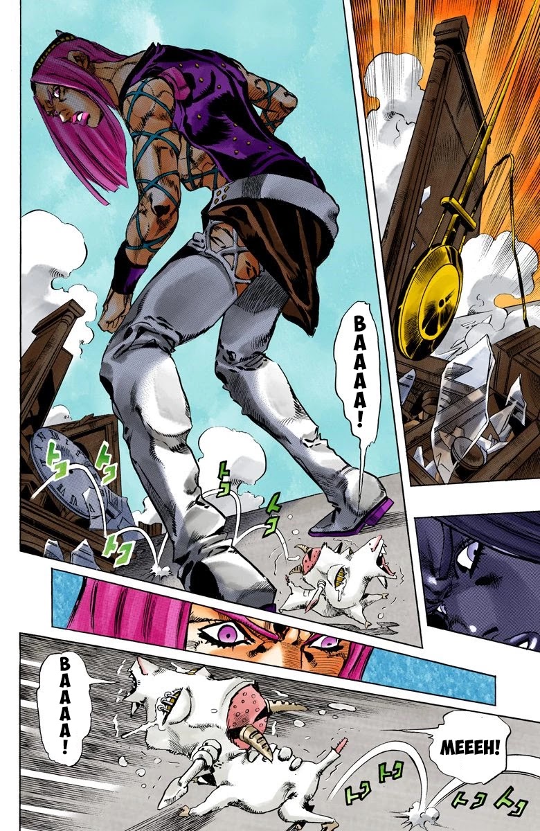 JoJo's Bizarre Adventure Part 6 - Stone Ocean (Official Colored) Chapter 107 page 14 - Chapter 107: Bohemian Rhapsody Part 4