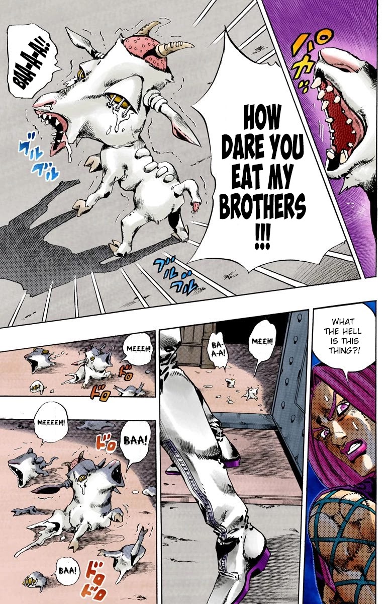 JoJo's Bizarre Adventure Part 6 - Stone Ocean (Official Colored) Chapter 107 page 15 - Chapter 107: Bohemian Rhapsody Part 4
