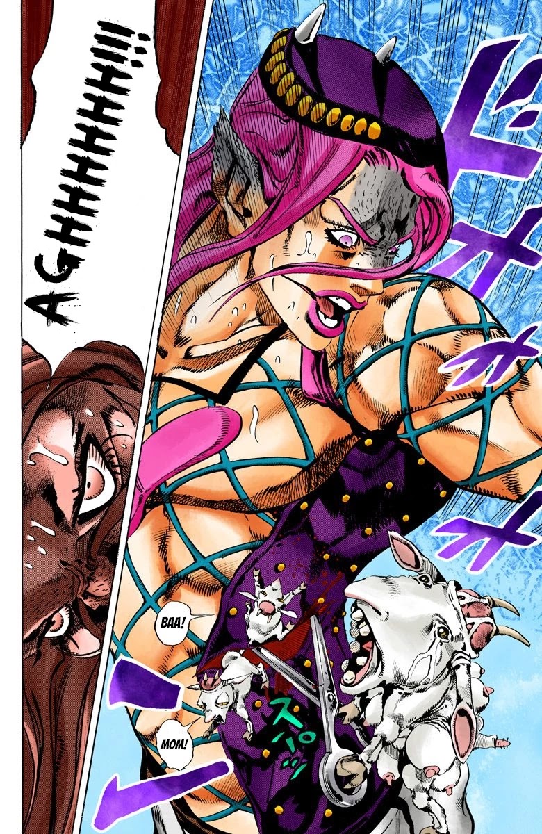 JoJo's Bizarre Adventure Part 6 - Stone Ocean (Official Colored) Chapter 108 page 11 - Chapter 108: Bohemian Rhapsody Part 5