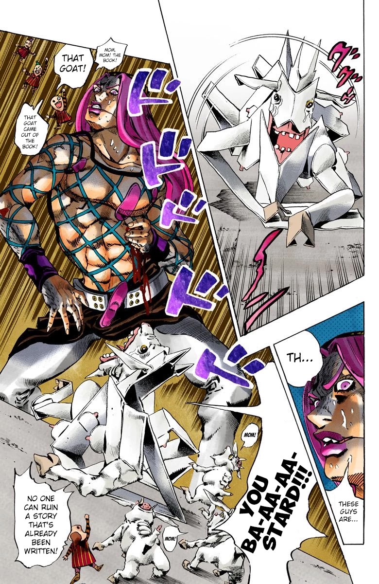 JoJo's Bizarre Adventure Part 6 - Stone Ocean (Official Colored) Chapter 108 page 14 - Chapter 108: Bohemian Rhapsody Part 5
