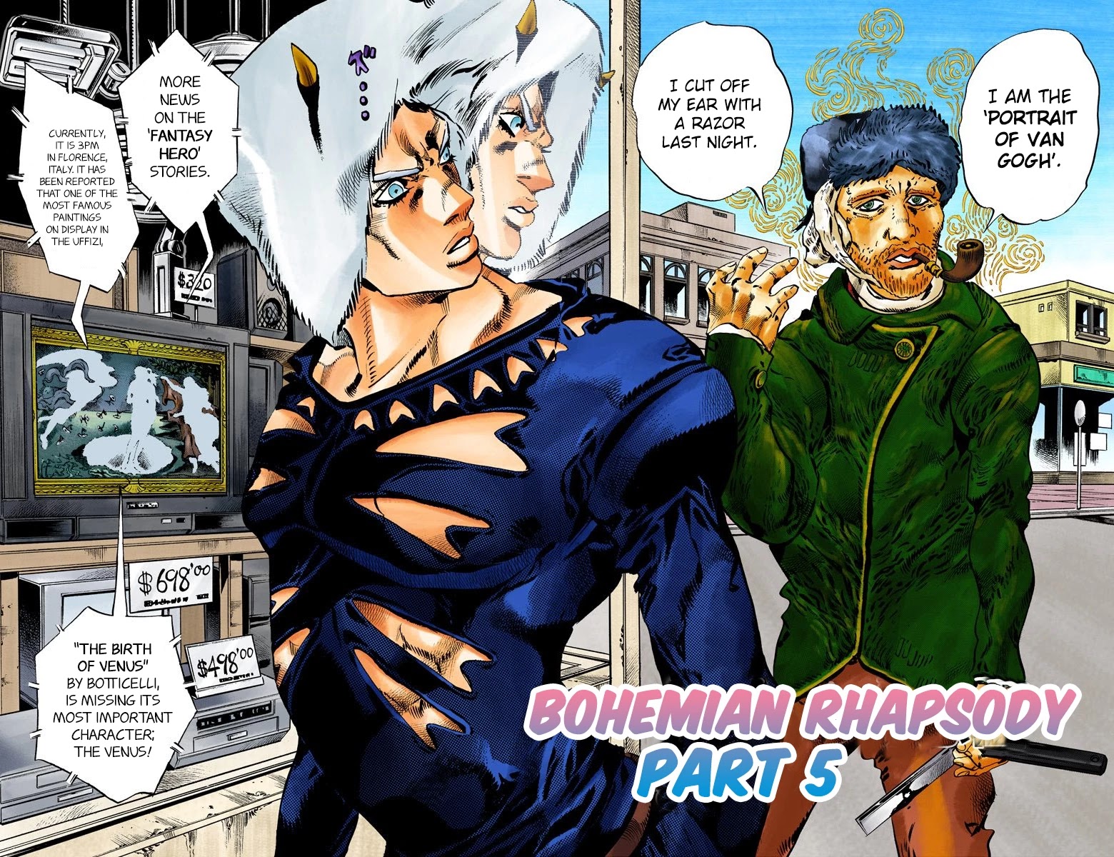 JoJo's Bizarre Adventure Part 6 - Stone Ocean (Official Colored) Chapter 108 page 2 - Chapter 108: Bohemian Rhapsody Part 5