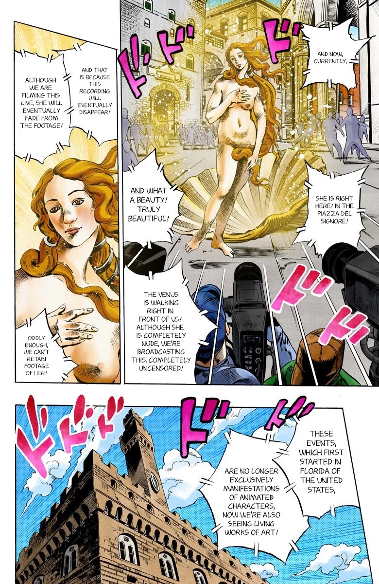JoJo's Bizarre Adventure Part 6 - Stone Ocean (Official Colored) Chapter 108 page 3 - Chapter 108: Bohemian Rhapsody Part 5