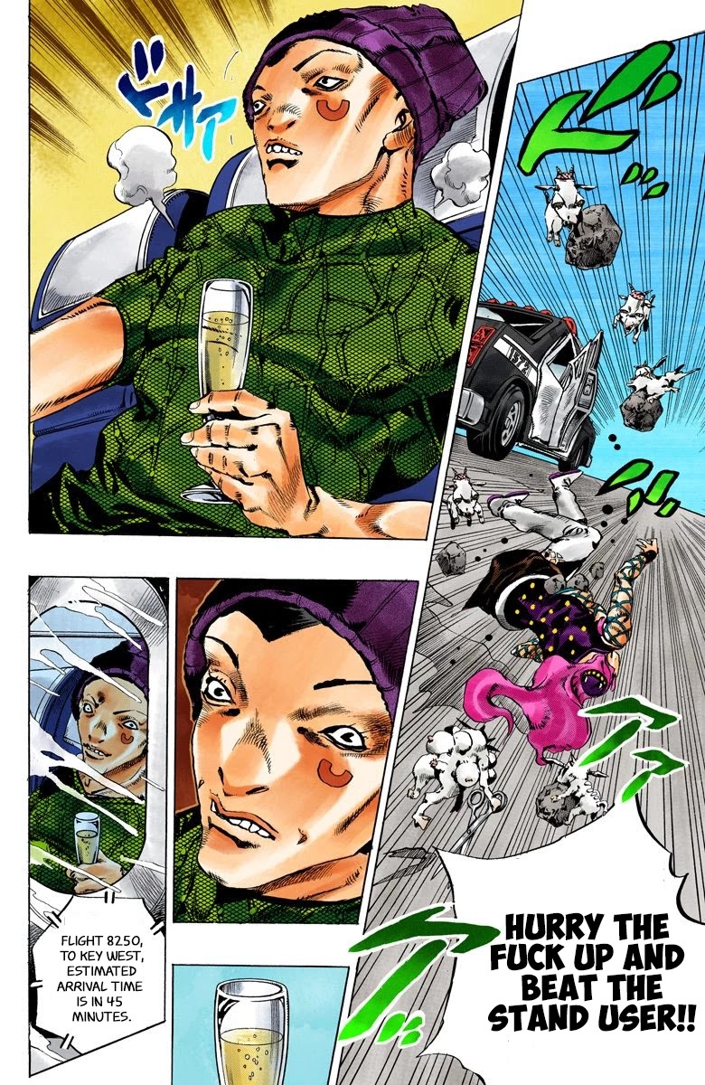 JoJo's Bizarre Adventure Part 6 - Stone Ocean (Official Colored) Chapter 109 page 16 - Chapter 109: Bohemian Rhapsody Part 6