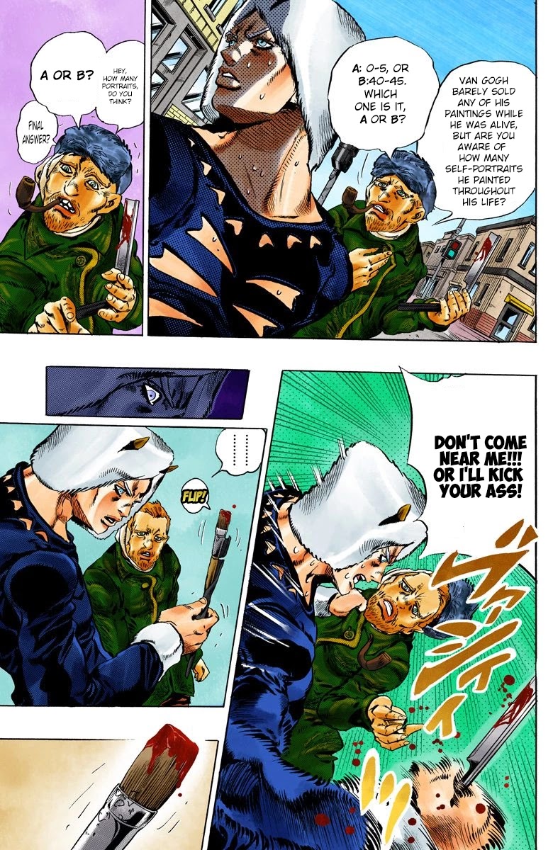 JoJo's Bizarre Adventure Part 6 - Stone Ocean (Official Colored) Chapter 109 page 4 - Chapter 109: Bohemian Rhapsody Part 6