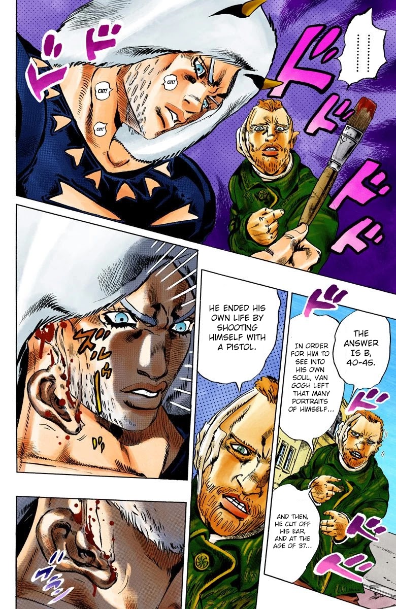 JoJo's Bizarre Adventure Part 6 - Stone Ocean (Official Colored) Chapter 109 page 5 - Chapter 109: Bohemian Rhapsody Part 6